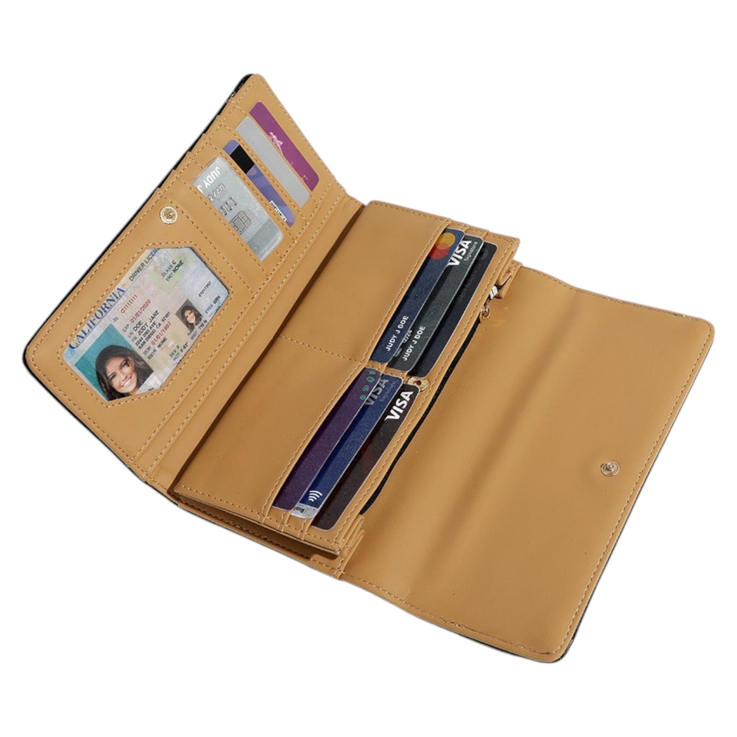 Billetero largo Nicole Lee Calista Plata - KimondoShop