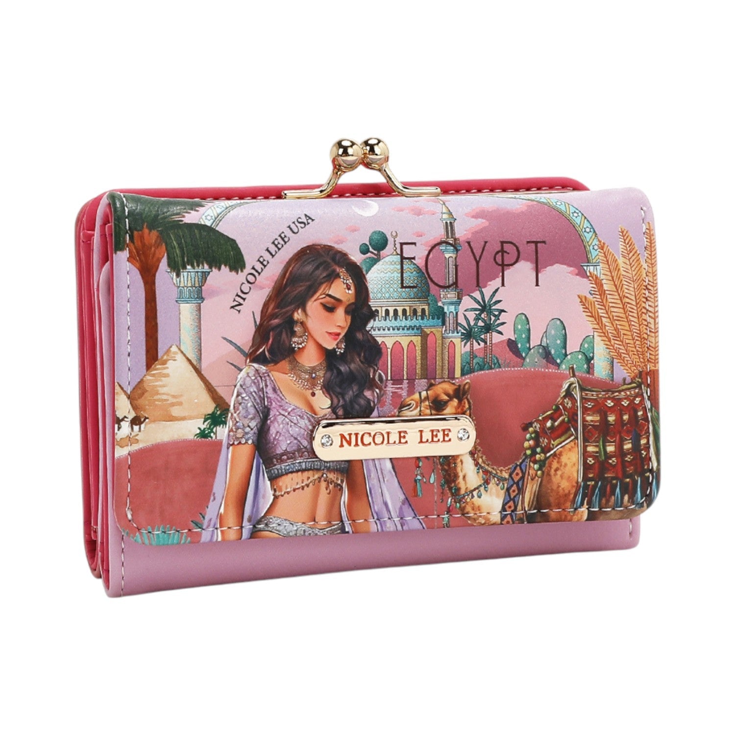 Billetero pequeño con boquilla Nicole Lee Queen Cleopatra - KimondoShop