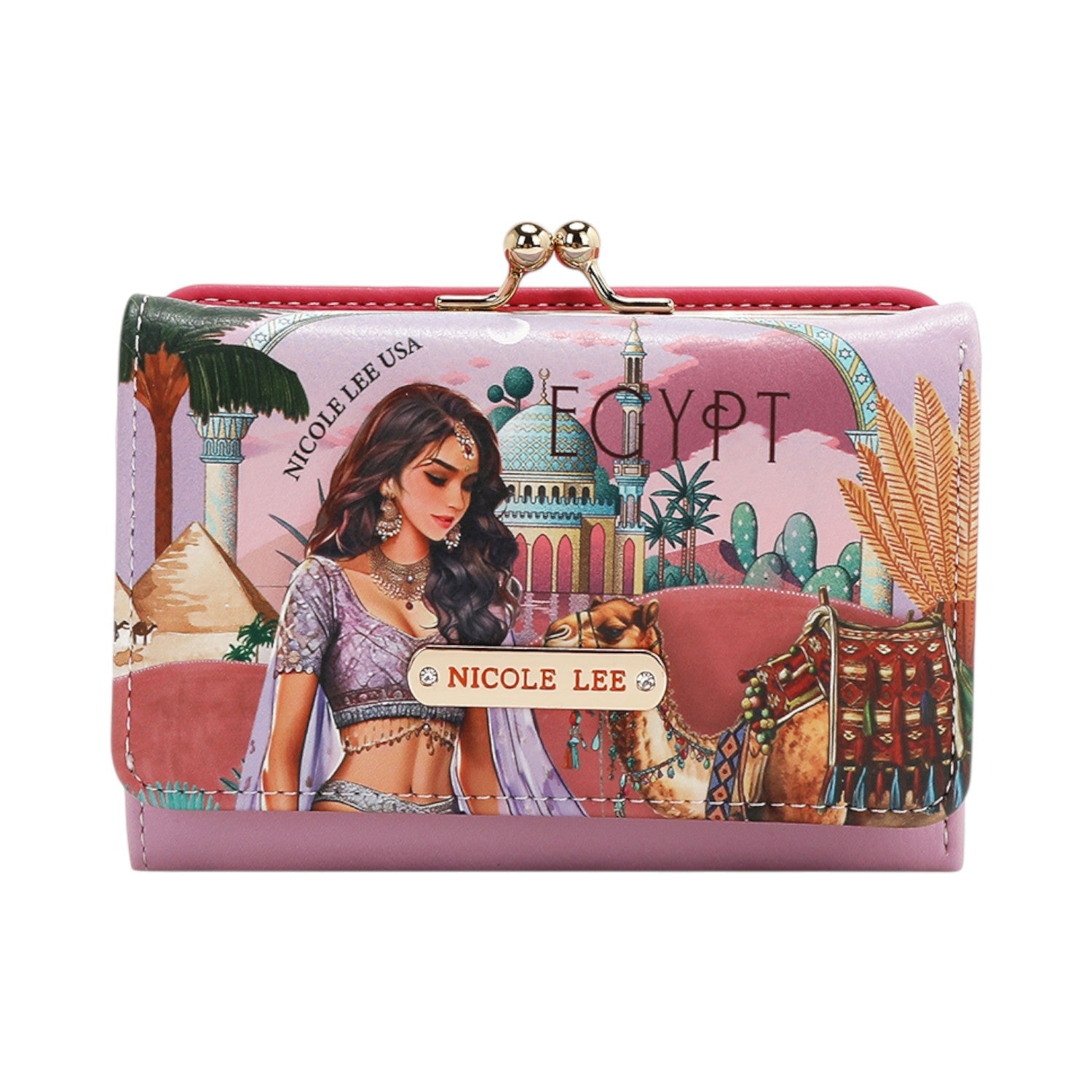 Billetero pequeño con boquilla Nicole Lee Queen Cleopatra - KimondoShop