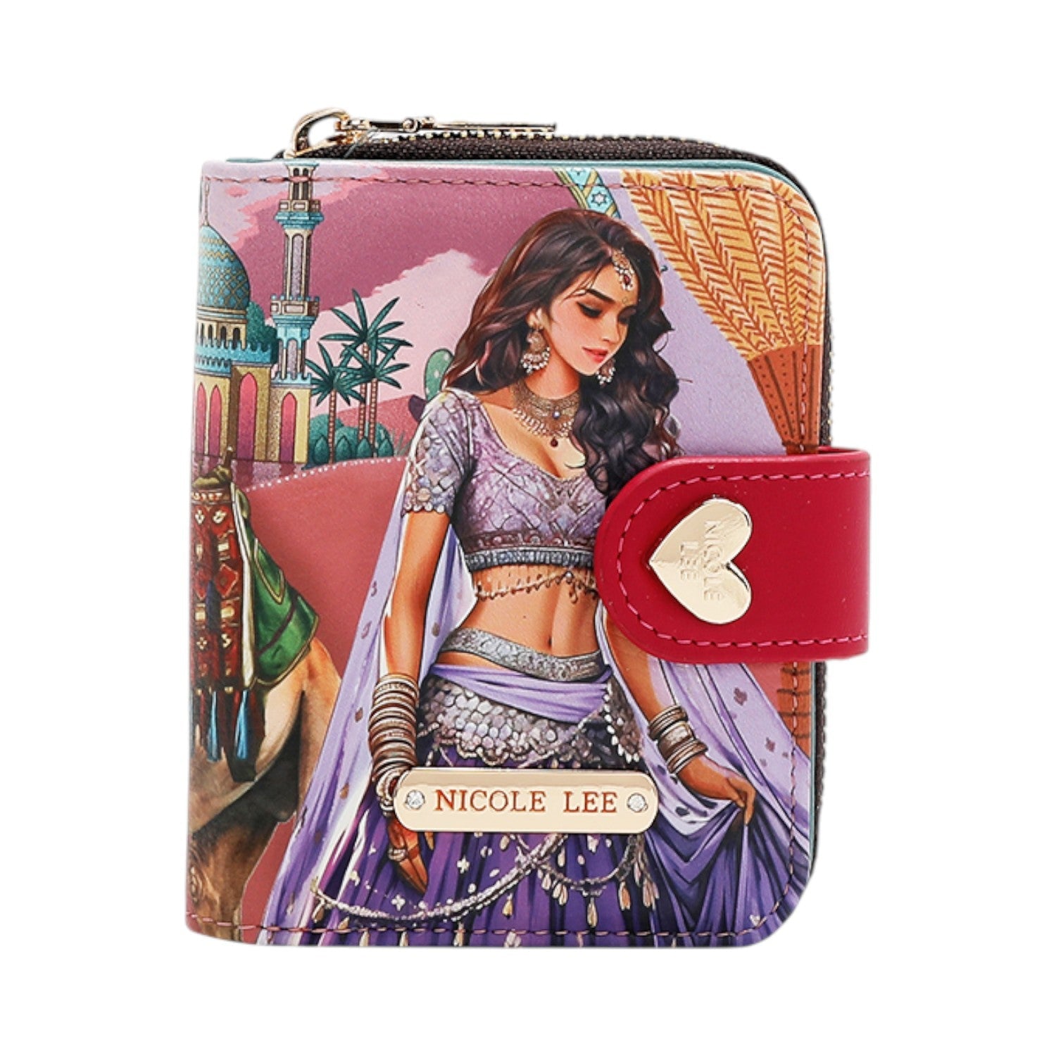 Billetero pequeño Nicole Lee Queen Cleopatra - KimondoShop