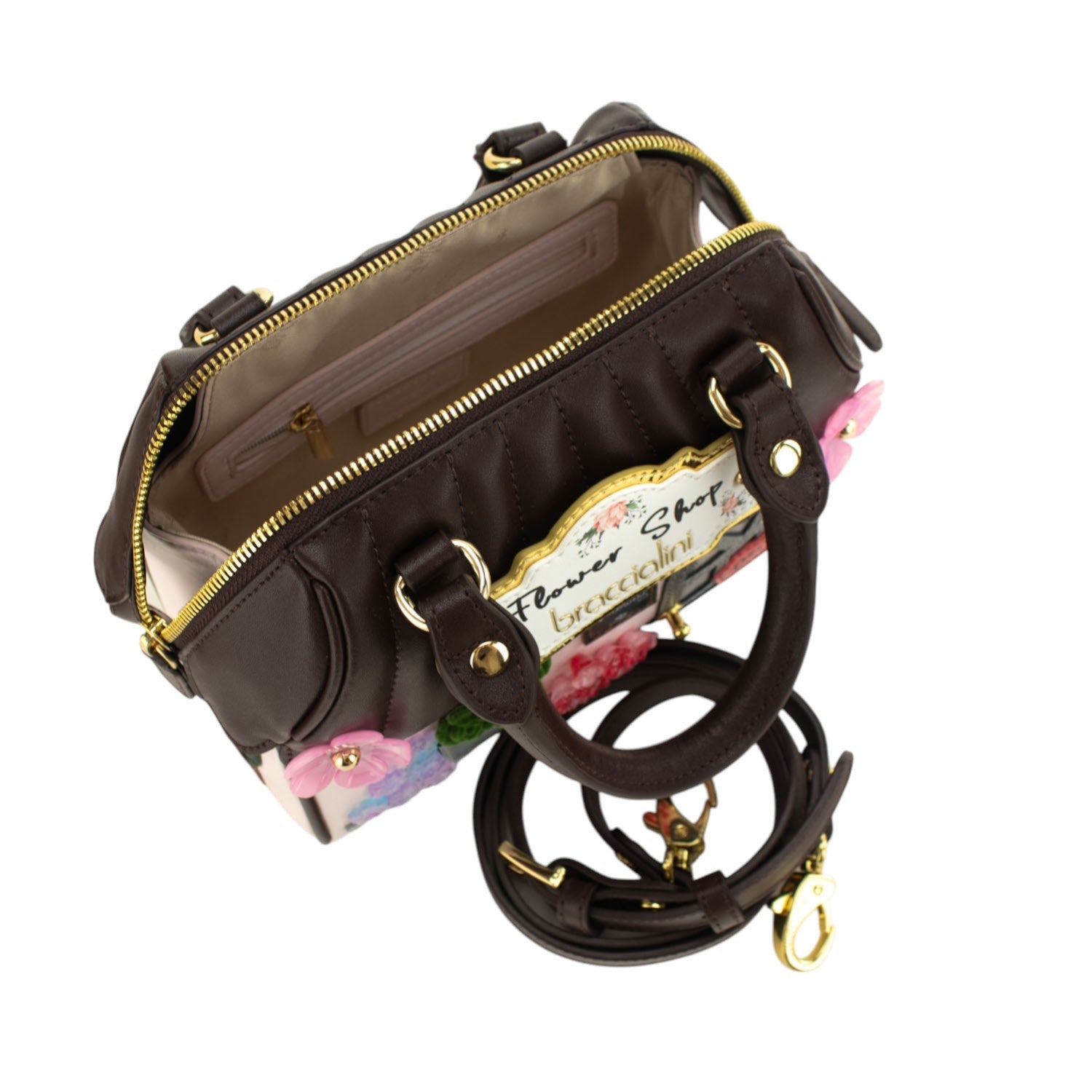Bolso de mano Braccialini Shape Flower Shop - KimondoShop