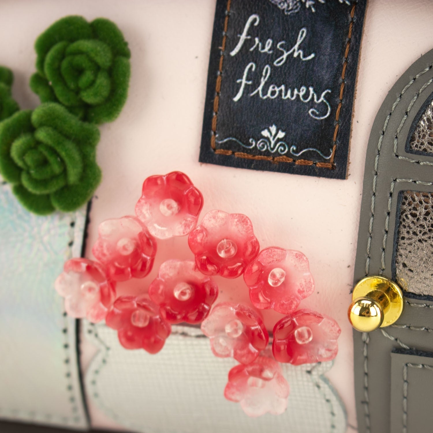 Bolso de mano Braccialini Shape Flower Shop - KimondoShop