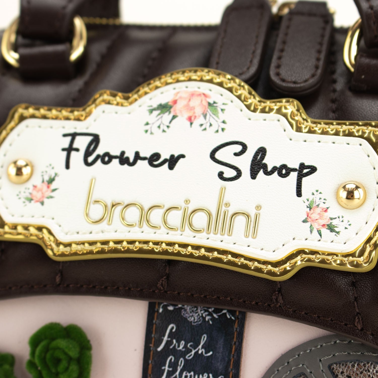 Bolso de mano Braccialini Shape Flower Shop - KimondoShop