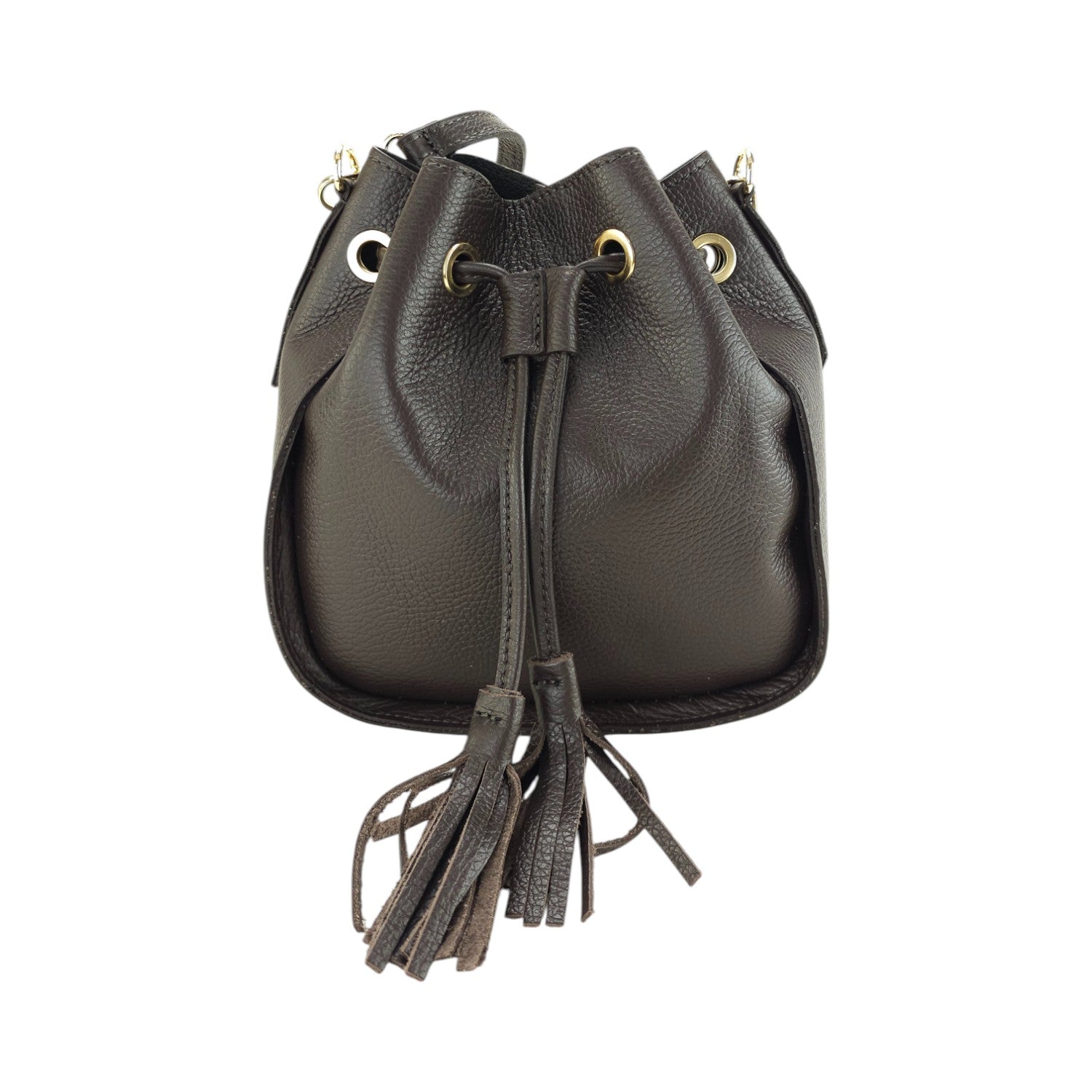 Bolso en Piel Pregato Laguna Chocolate - KimondoShop