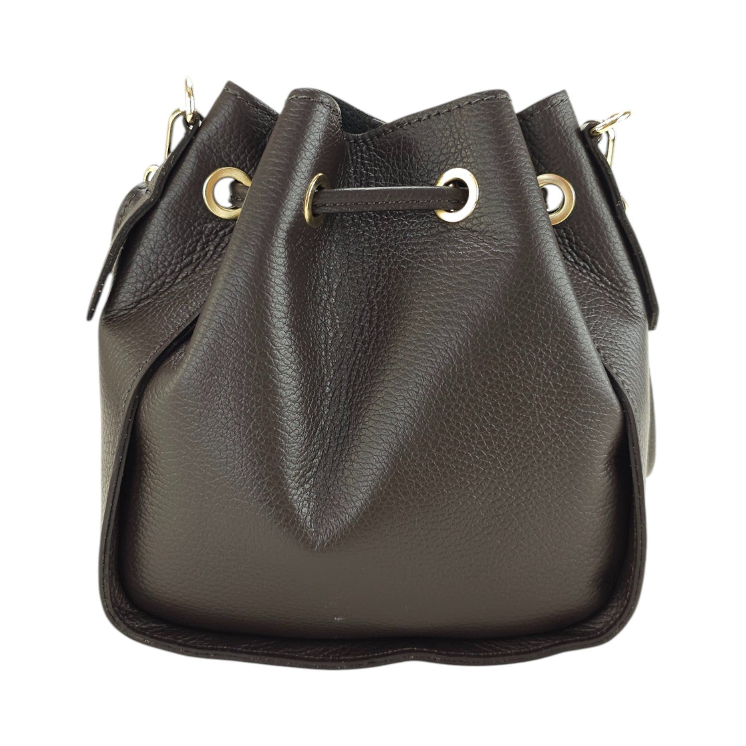 Bolso en Piel Pregato Laguna Chocolate - KimondoShop
