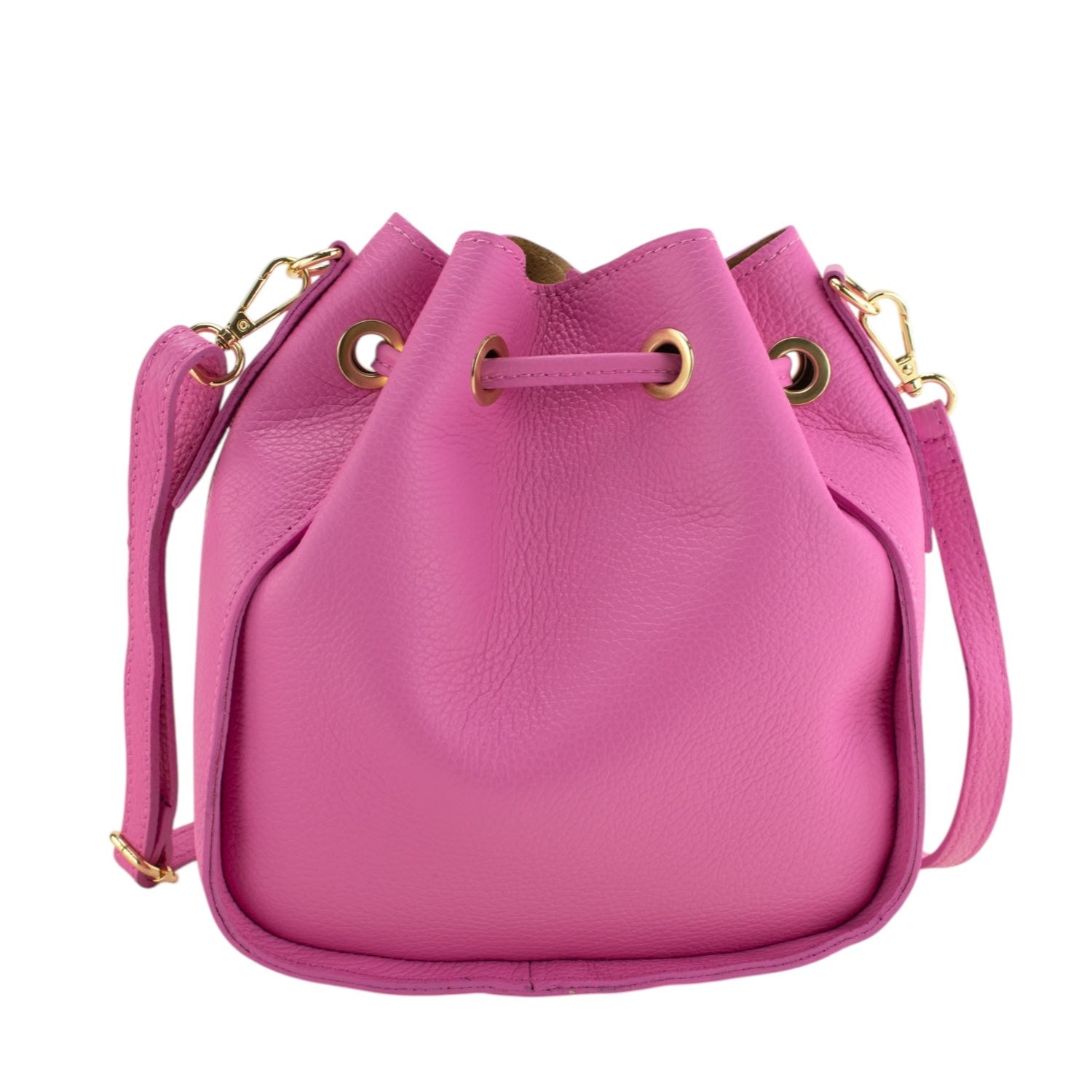 Bolso en Piel Pregato Laguna Rosa chicle - KimondoShop