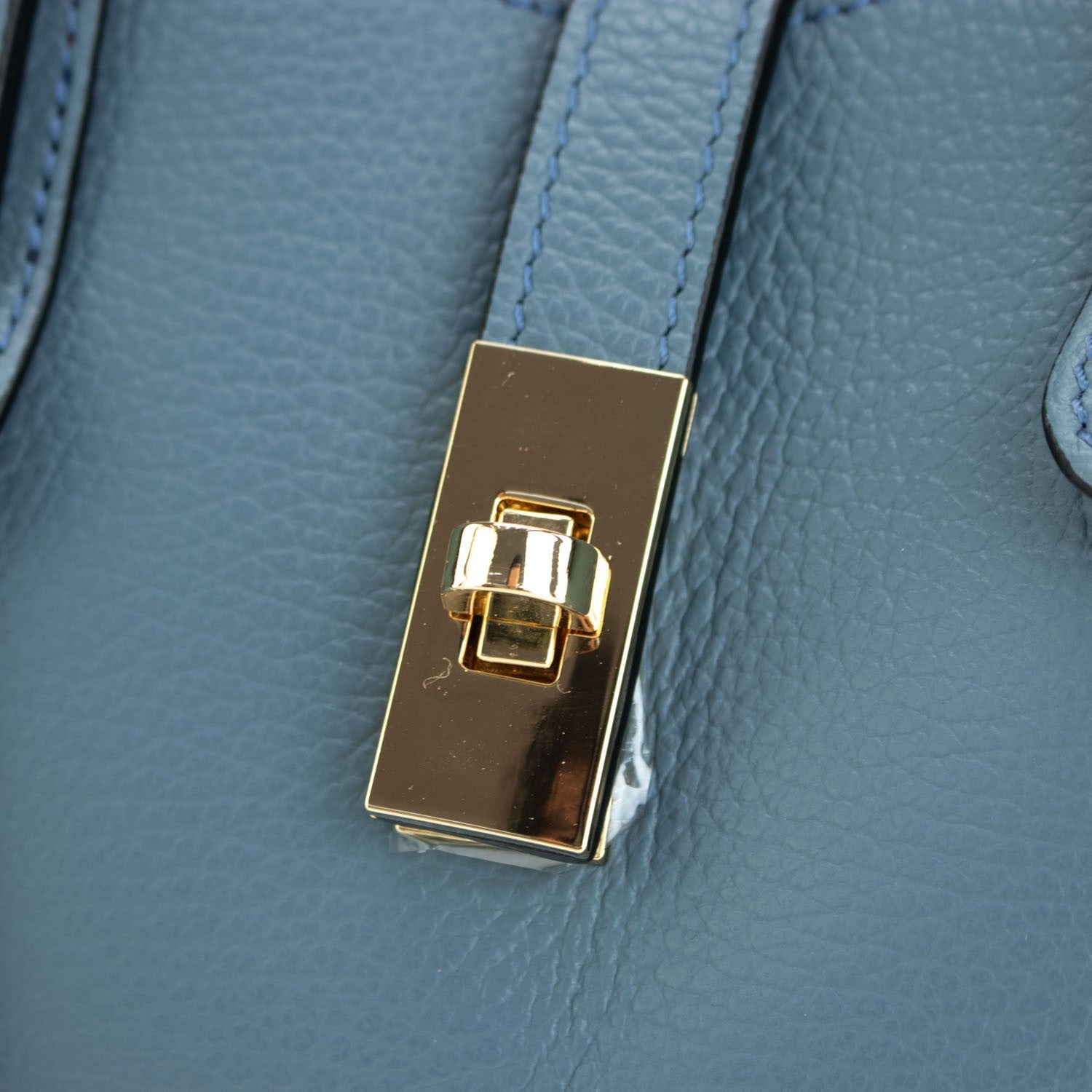 Bolso en Piel Pregato Piccolo Azul jeans - KimondoShop