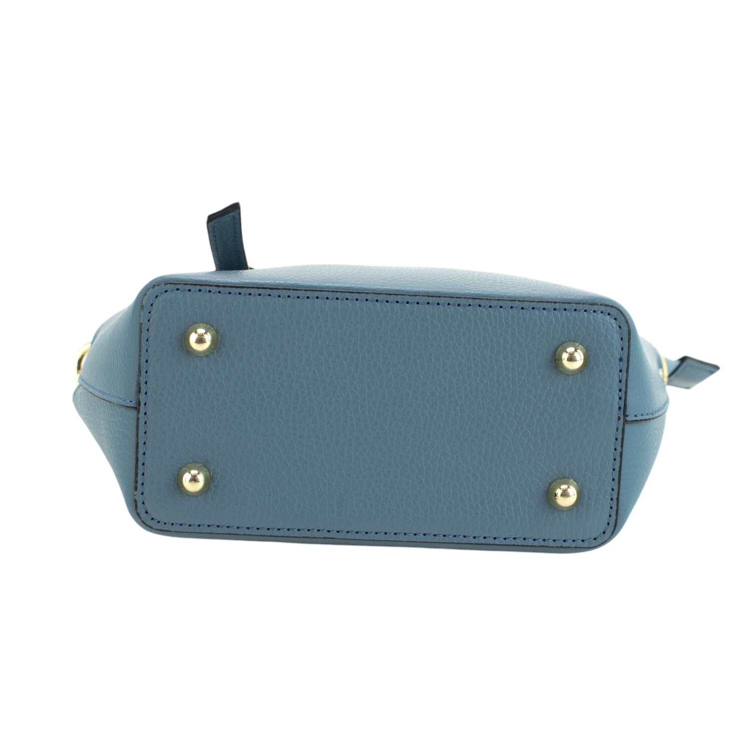 Bolso en Piel Pregato Piccolo Azul jeans - KimondoShop