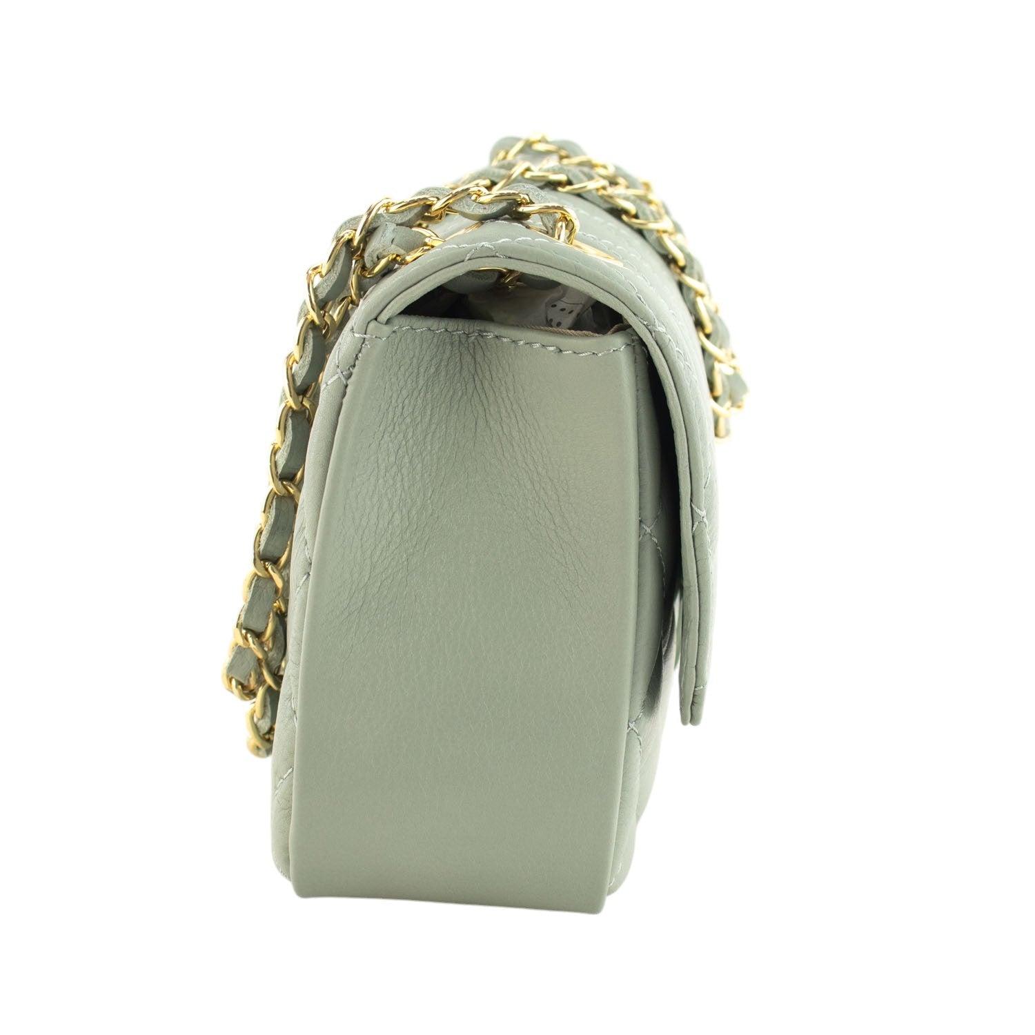 Bolso Piel Pregato Classy Verde Aqua - KimondoShop