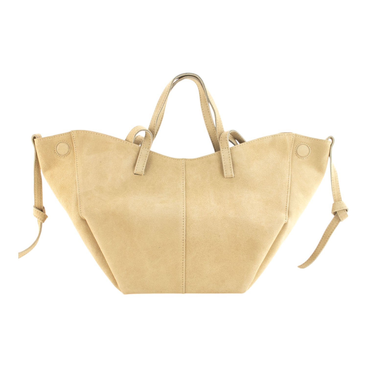Bolso shopper Piel Pregato Venetto Crema - KimondoShop