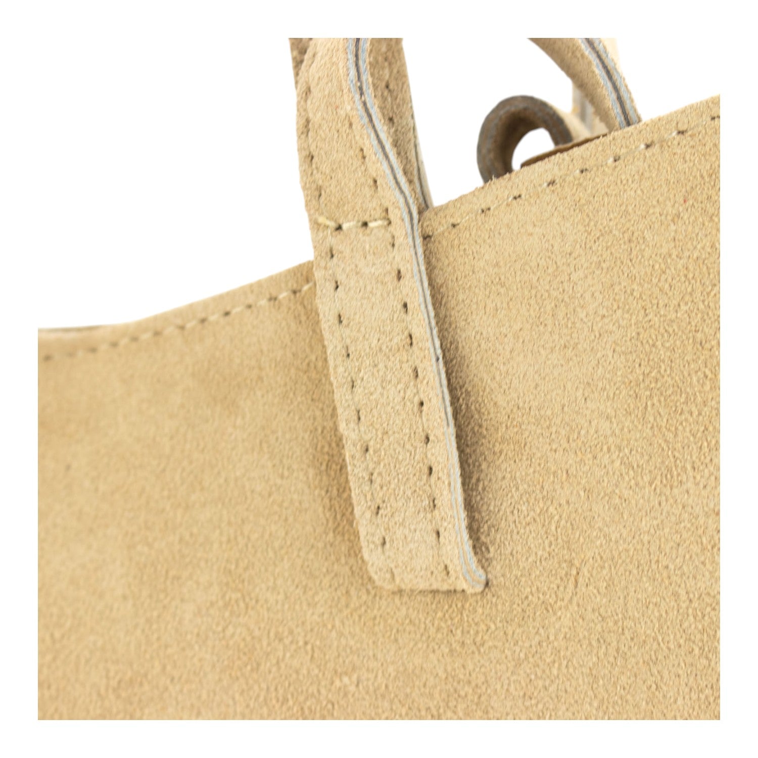 Bolso shopper Piel Pregato Venetto Crema - KimondoShop