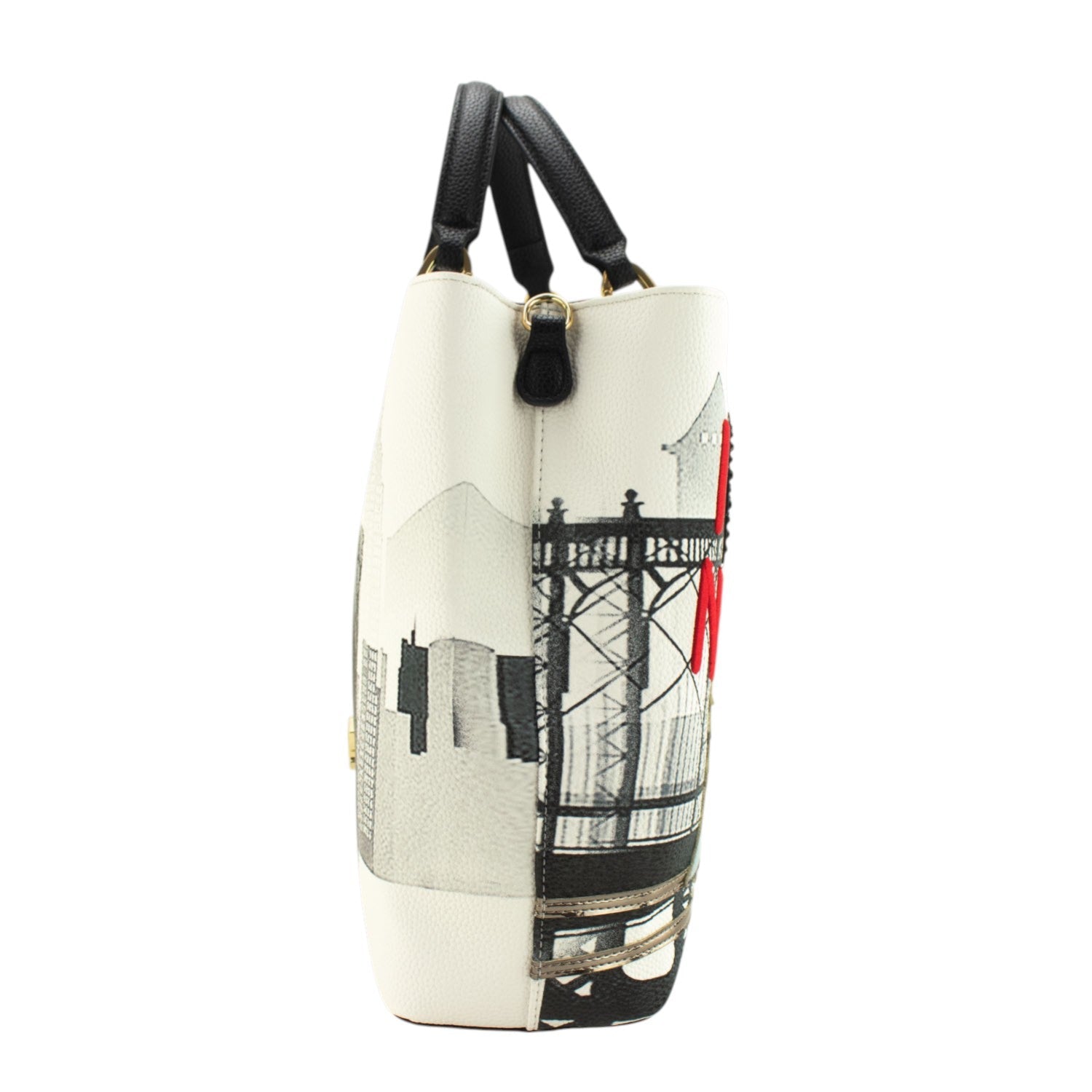 Bolso tote Braccialini Looney Tunes Bugs Bunny & Lola Bunny - New York - KimondoShop