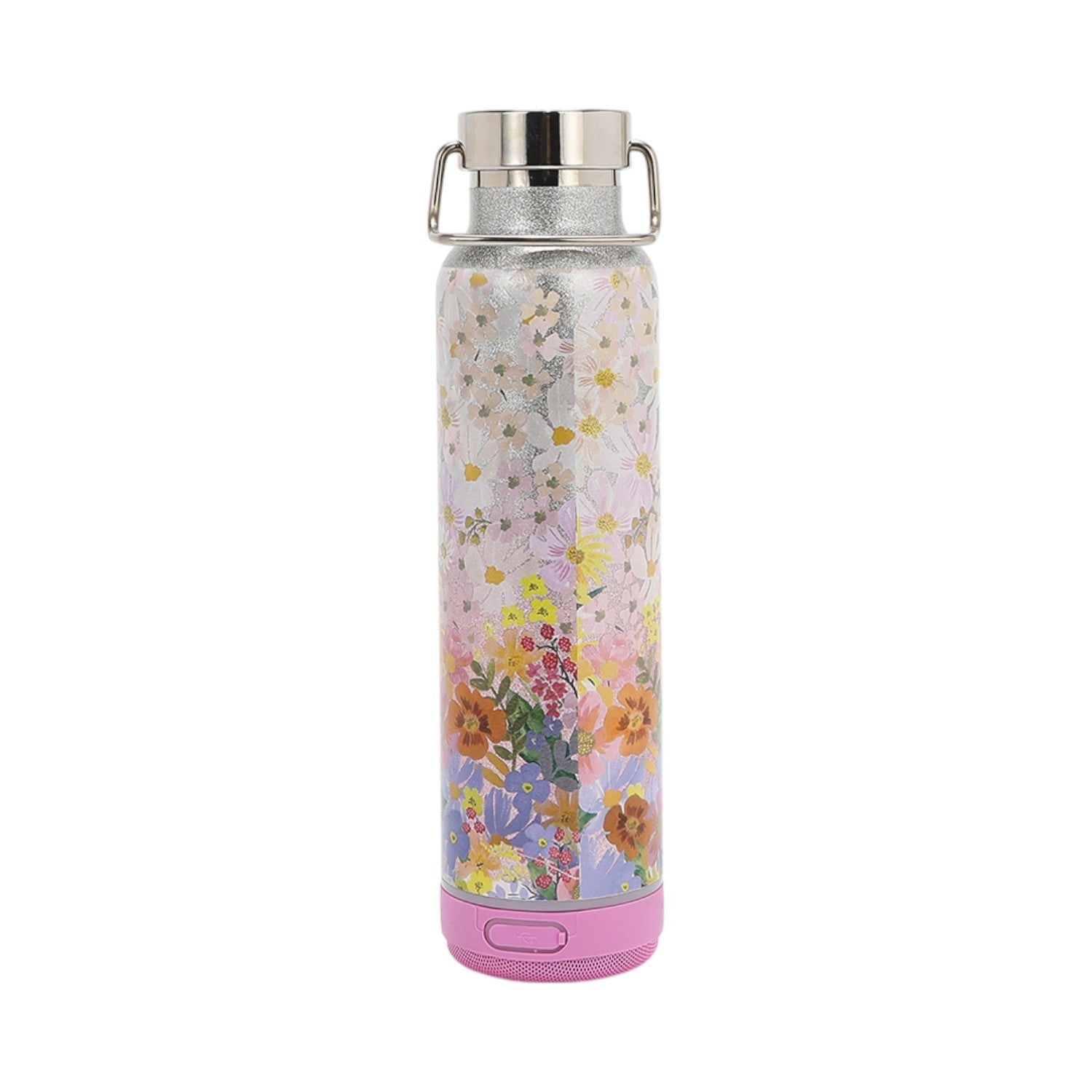 Botella térmica con altavoz bluetooth Nicole Lee Dreams Blossom - KimondoShop