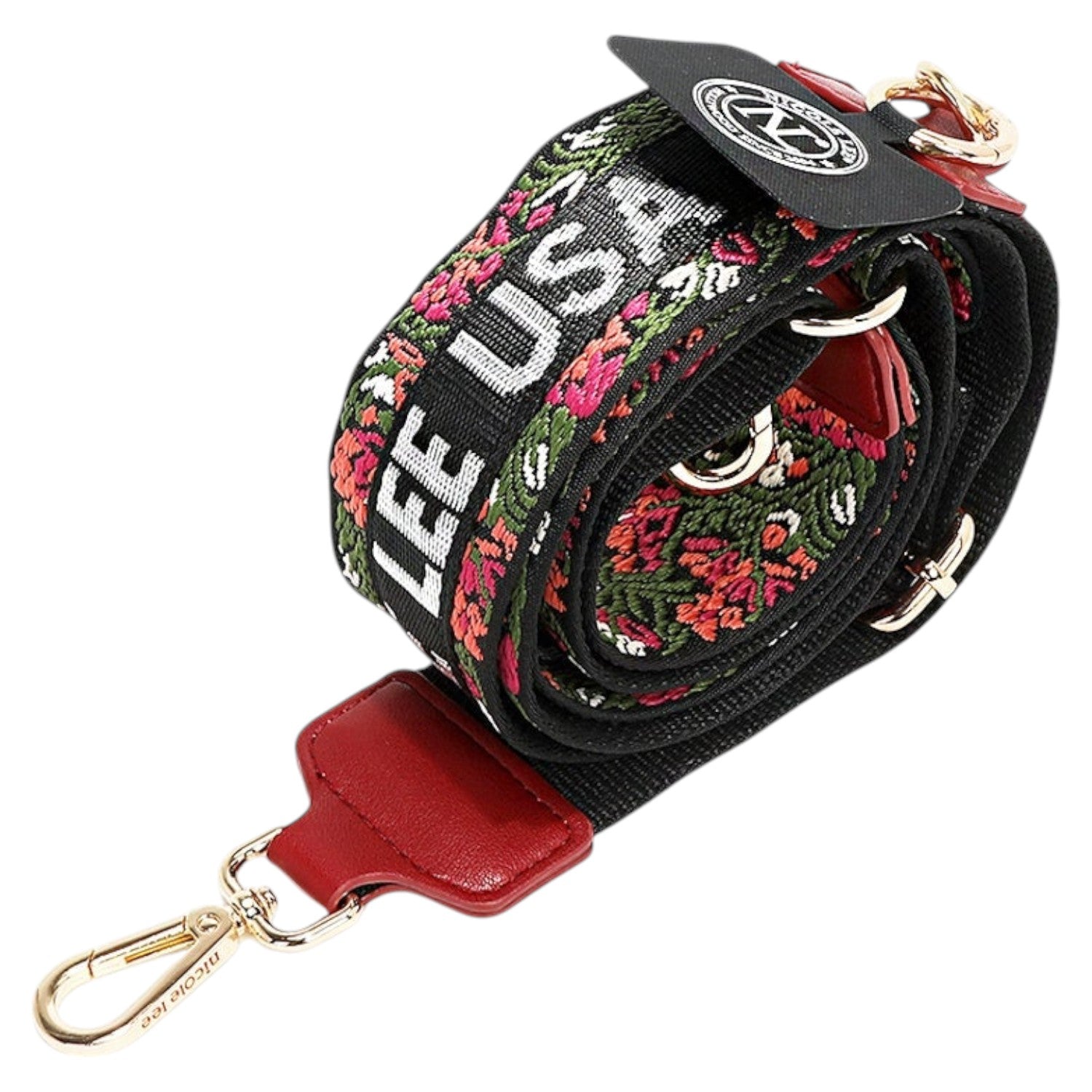 Cinta ajustable multiusos Nicole Lee Flor Rojo - KimondoShop