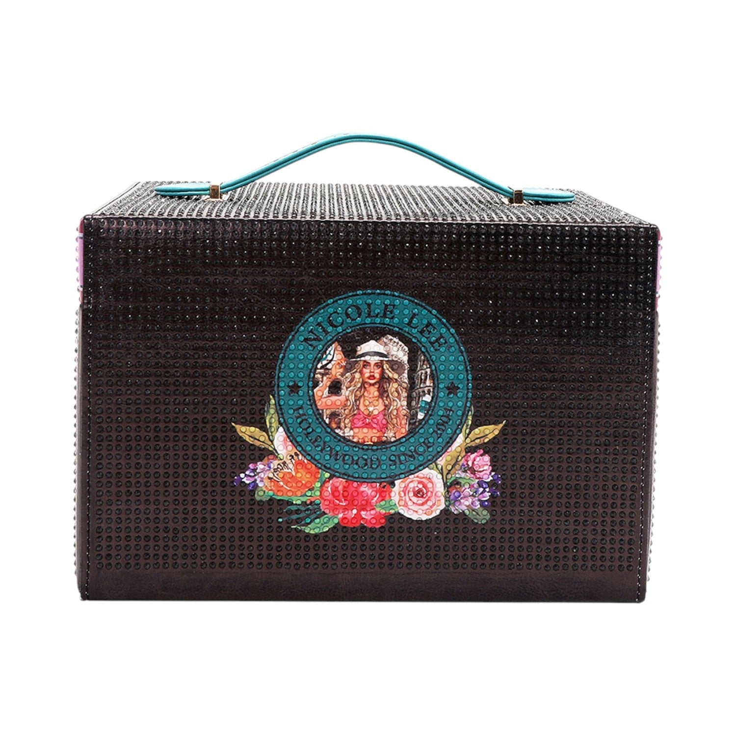 Joyero grande con pedrería Nicole lee Martha Travels Italy - KimondoShop