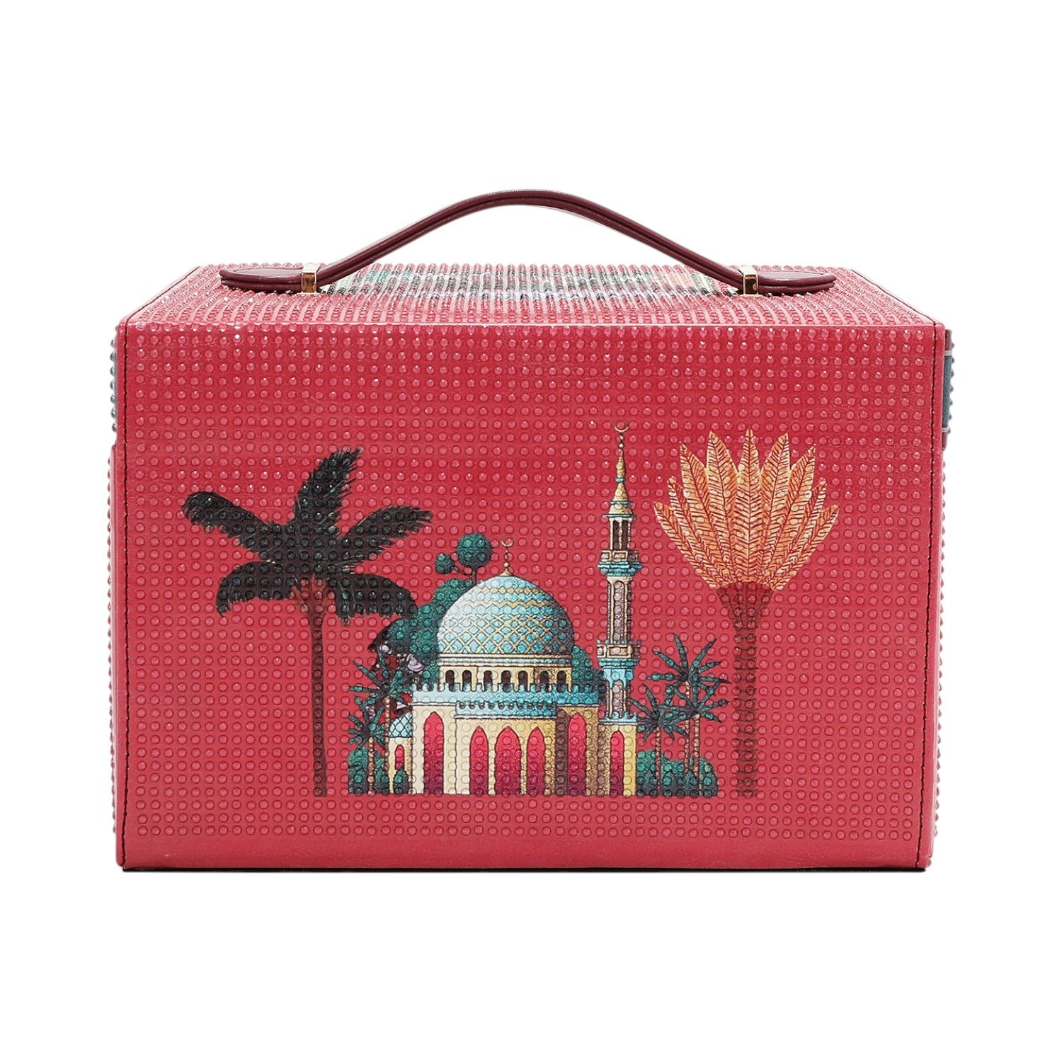 Joyero grande con pedrería Nicole lee Queen Cleopatra - KimondoShop