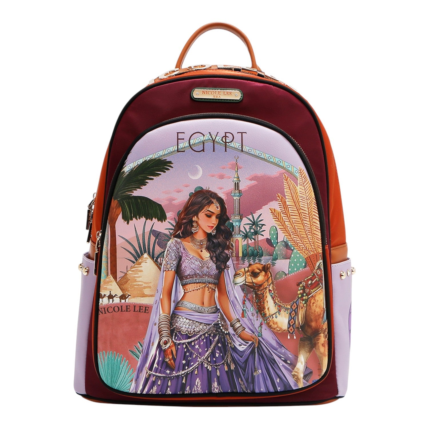 Mochila grande Nicole Lee Queen Cleopatra - KimondoShop