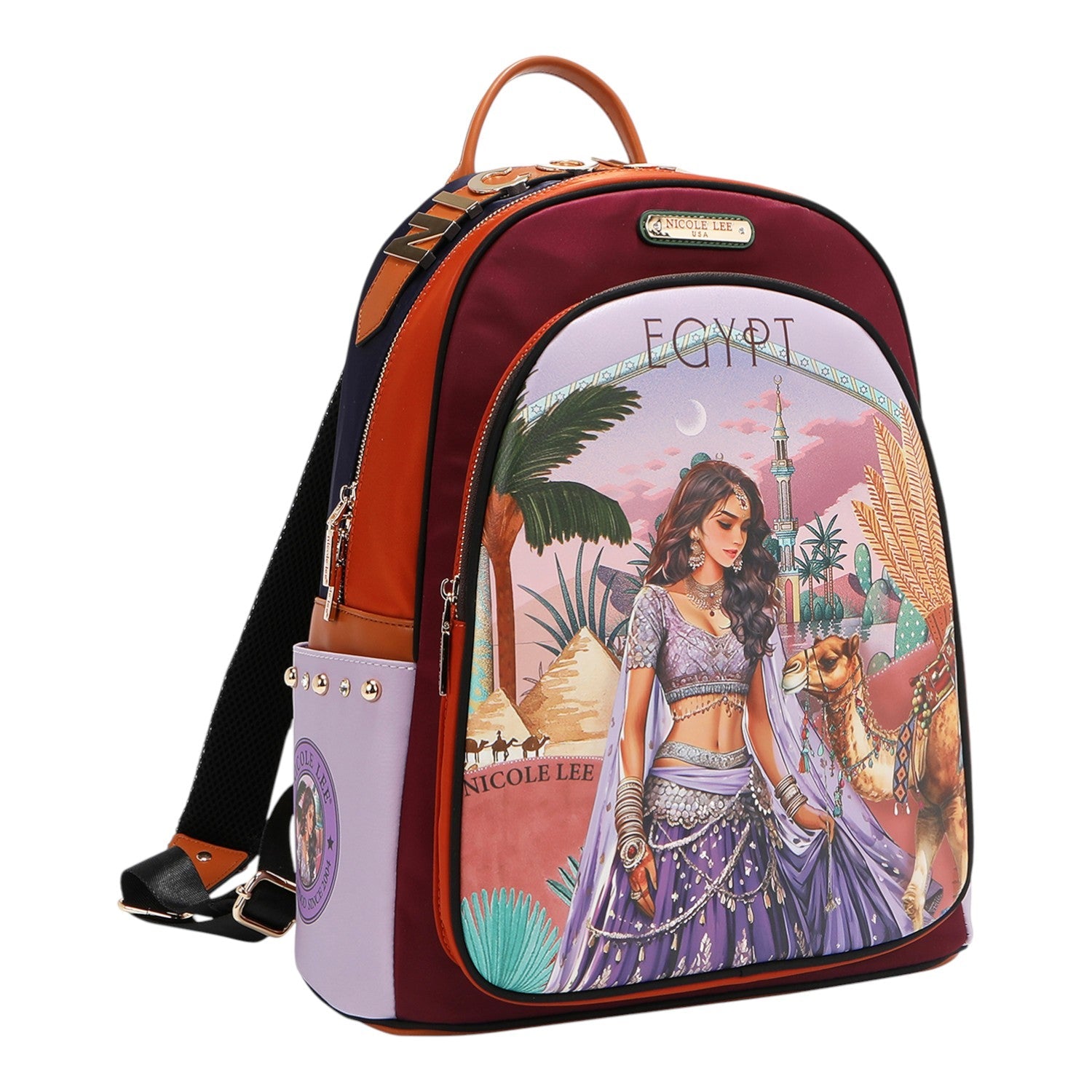 Mochila grande Nicole Lee Queen Cleopatra - KimondoShop