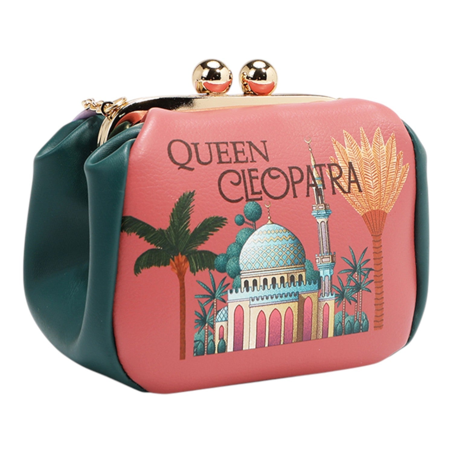 Monedero clutch Nicole Lee Queen Cleopatra - KimondoShop