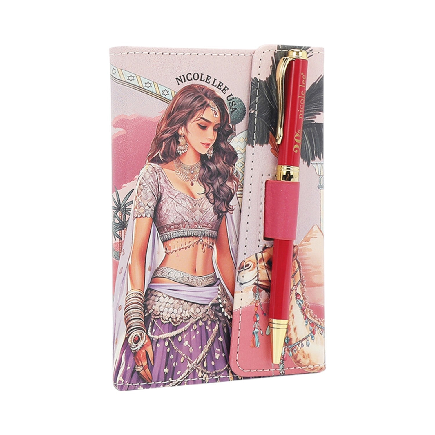Planificador mensual con bolígrafo Nicole Lee Queen Cleopatra - KimondoShop
