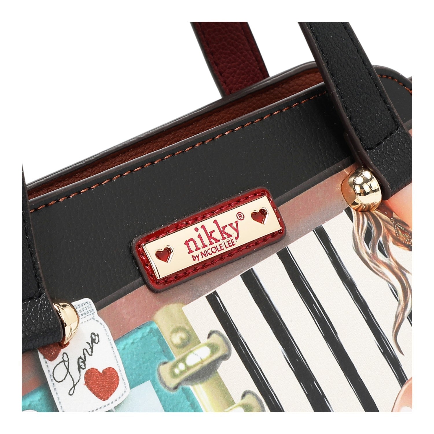 Set 3 piezas bolso shopper, bolso y billetero Nikky Nostalgia - KimondoShop