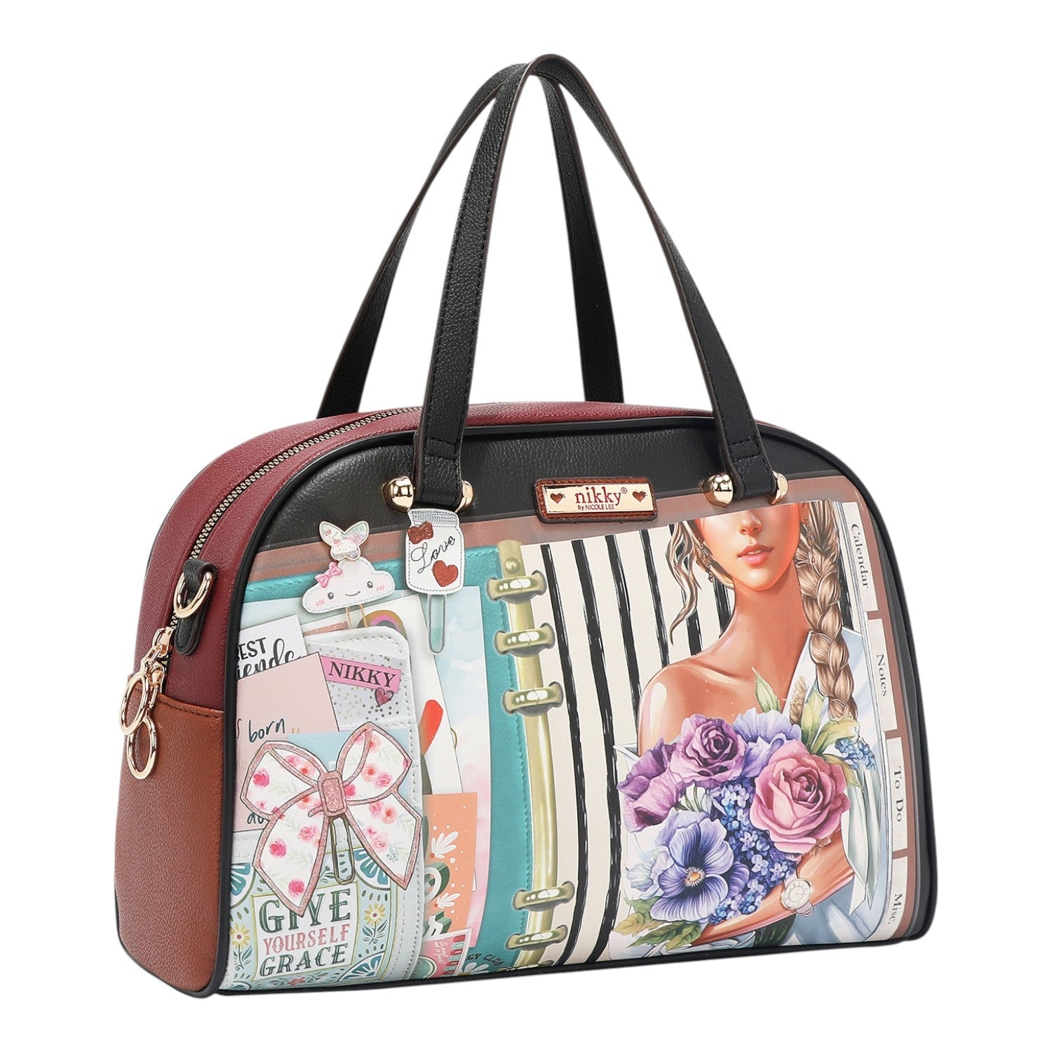 Set 3 piezas bolsos y billetero Nikky Nostalgia - KimondoShop