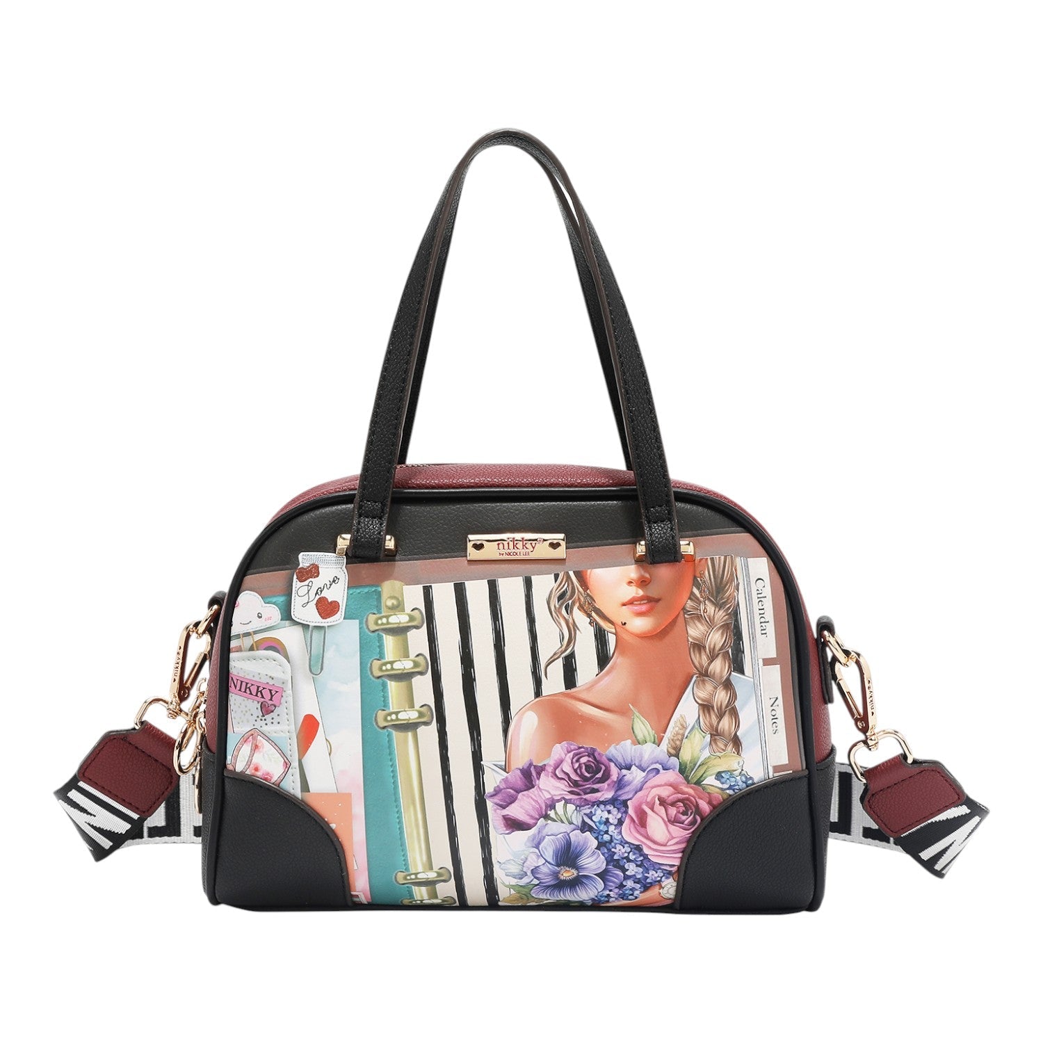 Set 3 piezas bolsos y billetero Nikky Nostalgia - KimondoShop