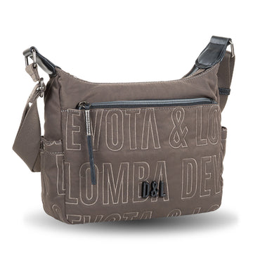 Bandolera doble Devota & Lomba Border Kaki