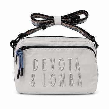 Bolsa de ombro compacta com bolso Devota & Lomba Match