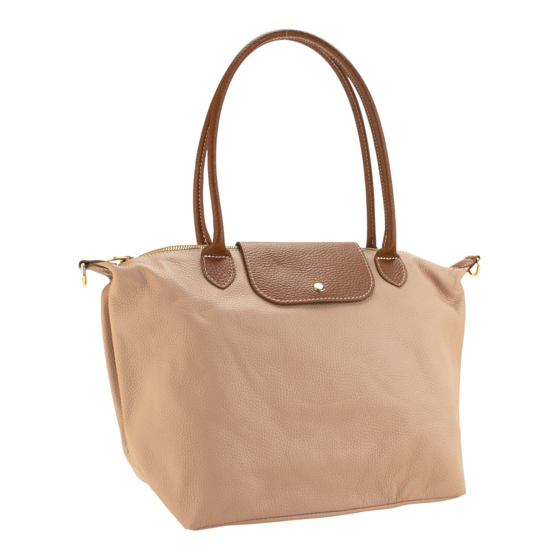 Bolso de Piel Pregato Allure Nude