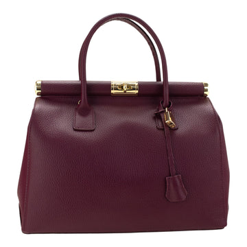 Pregato Classic Bordeaux Lederhandtasche