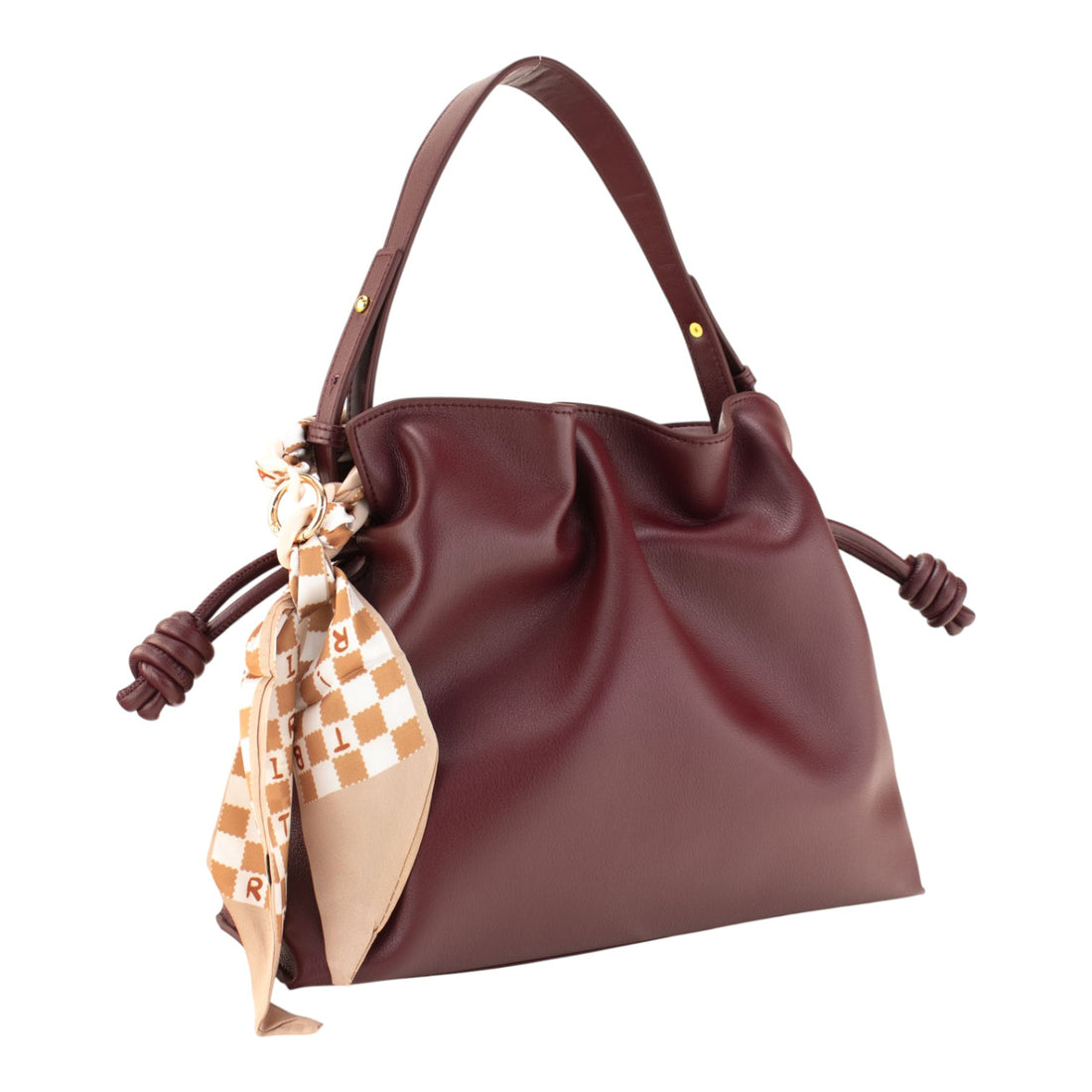 Bolso bandolera Pregato Lucca Burdeos