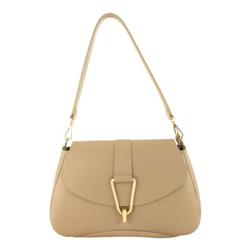 Bolso en Piel Pregato Arezzo Taupe