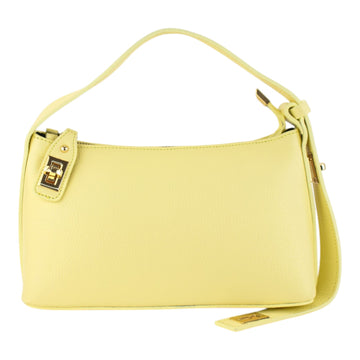 Bolso en Piel Pregato Isabella Amarillo