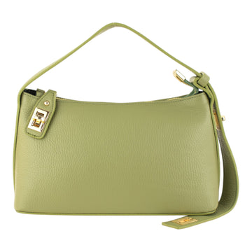 Bolso en Piel Pregato Isabella Verde