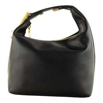 Bolso en piel Pregato Stella Negro