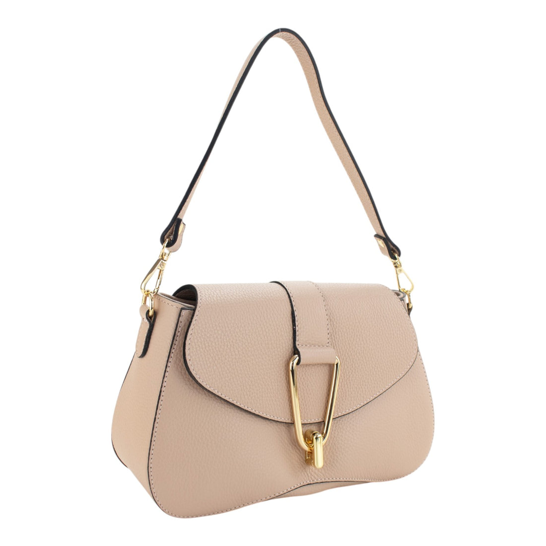 Bolso en Piel Pregato Arezzo Nude