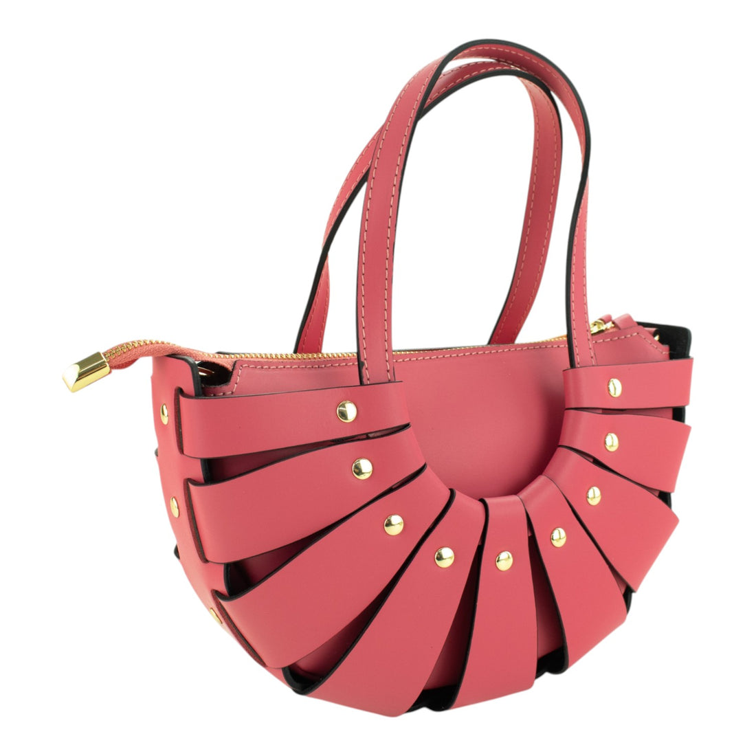 Bolso en Piel Pregato Riviera Fresa