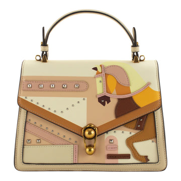 Bolso de mano Alchiara Muse Beige