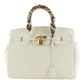 Bolso de mano Pregato Verona Blanco