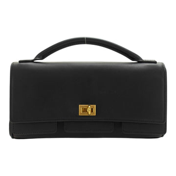 Bolso en piel Pregato Grace Negro