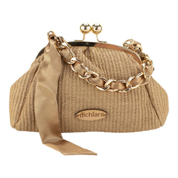 Bolso clutch Alchiara Aurora Natural