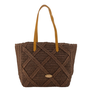 Bolso shopper Alchiara Cyrene Chocolate