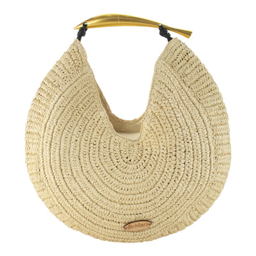 Bolso shoulder Alchiara Cassiopeia Beige