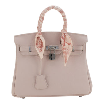 Bolso de mano Pregato Verona Gold Rosa claro · 25cm