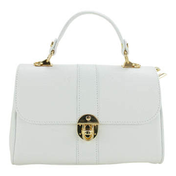 Bolso de Piel Pregato Idillio Blanco