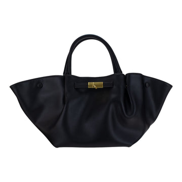 Bolso en Piel Pregato Libera Negro