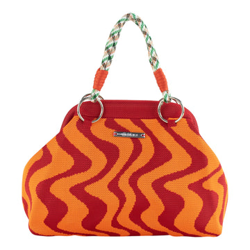 Bolso de mano Alchiara Zaira Naranja