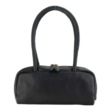 Bolso de hombro Pregato Savona Negro