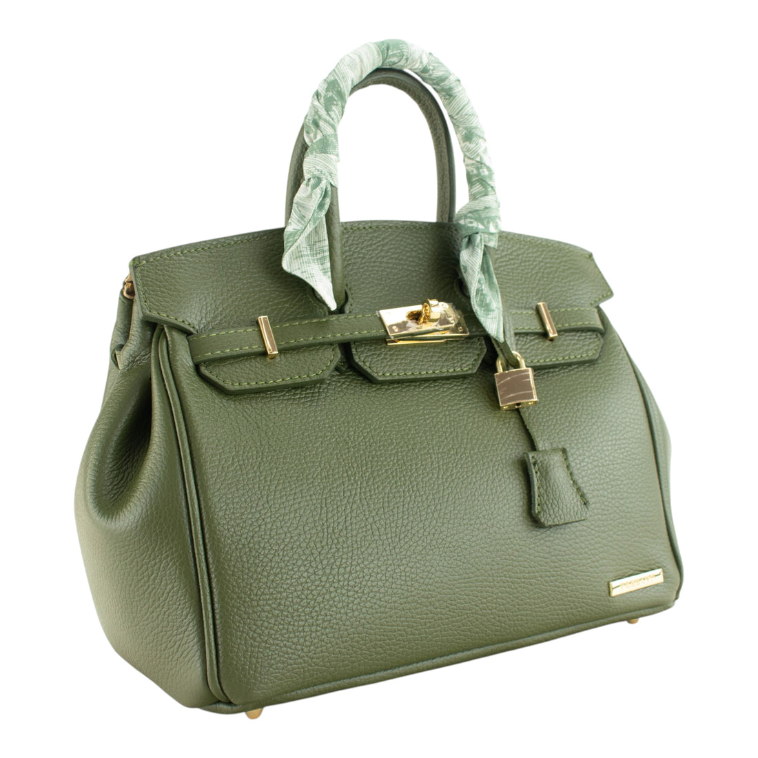 Sac à main vert Pregato Vérone